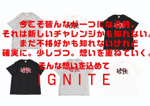 ≪受注販売≫IGNITE TEE・Eco Bag販売決定