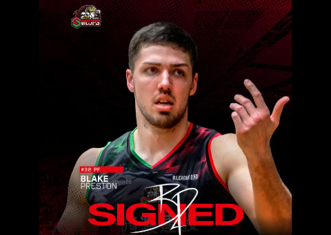 #32 Blake Preston（ブレイク・プレストン）選手 契約(継続)合意のお知らせ
